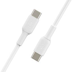 Cable usb tipo c belkin 1m - macho - macho - blanco