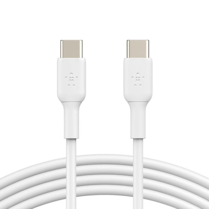 Cable usb tipo c belkin 1m - macho - macho - blanco