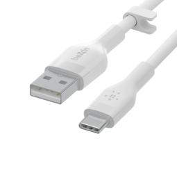 Cable usb tipo c a usb tipo a belkin 2m - macho - macho - blanco