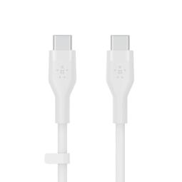 Cable usb tipo c belkin 1m - macho - macho - pack 2 blanco - negro