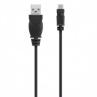Cable micro usb tipo b a usb tipo a belkin 0.9m - macho - macho - negro