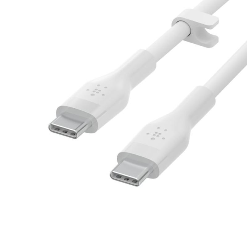 Cable usb tipo c belkin 1m - macho - macho - pack 2 blanco - negro