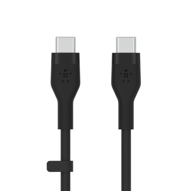 Cable usb tipo c belkin 1m - macho - macho - pack 2 blanco - negro