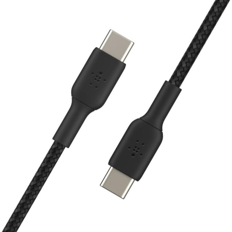 Cable usb tipo c belkin 1m - macho - macho - negro