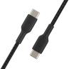 Cable usb tipo c belkin 1m - macho - macho - negro