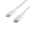 Cable usb tipo c belkin 1m - macho - macho - blanco