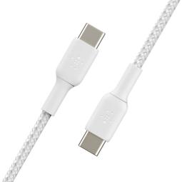 Cable usb tipo c belkin 1m - macho - macho - blanco