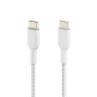 Cable usb tipo c belkin 1m - macho - macho - blanco