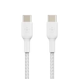 Cable usb tipo c belkin 1m - macho - macho - blanco