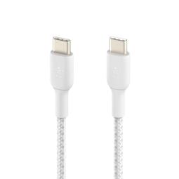 Cable usb tipo c belkin 1m - macho - macho - blanco