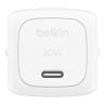 Cargador de pared belkin wca008kqwh 30w usb tipo c blanco