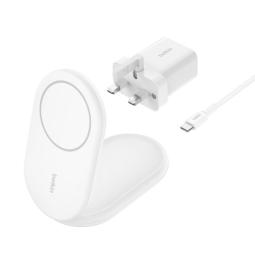 Cargador inalambrico belkin wib007vfwh 15w blanco