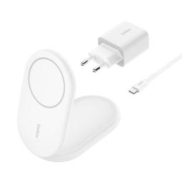 Cargador inalambrico belkin wib007vfwh 15w blanco