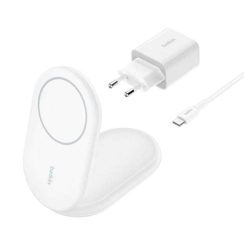 Cargador inalambrico belkin wib007vfwh 15w blanco