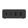 Cargador de pared belkin wch010vfbk 108w 2x usb tipo c 2x usb tipo a negro