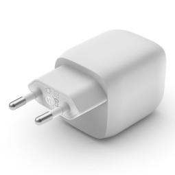 Cargador de pared belkin wch011vfwh 45w 2x usb tipo c blanco