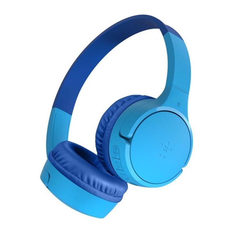 Auriculares belkin aud002btblv3 inalambrico azul kids