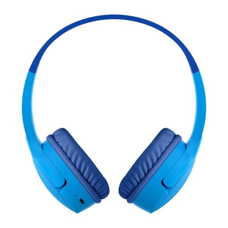 Auriculares belkin aud002btblv3 inalambrico azul kids