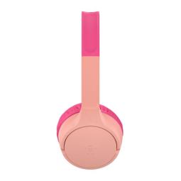 Auriculares belkin aud002btbpkv3 inalambrico rosa kids