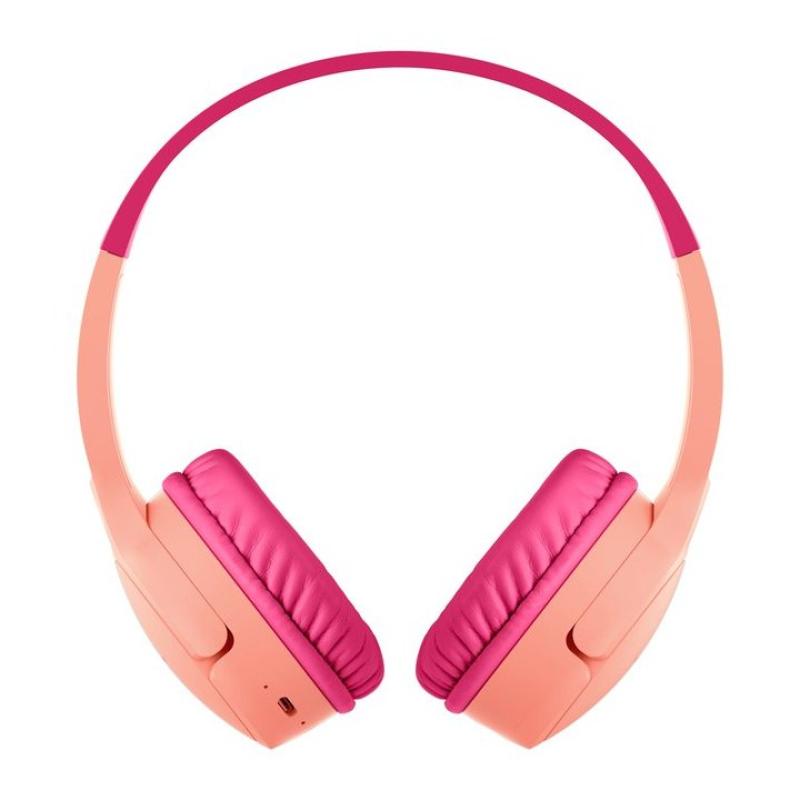 Auriculares belkin aud002btbpkv3 inalambrico rosa kids