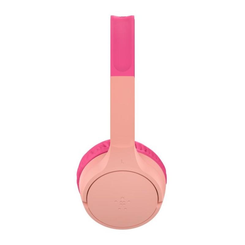 Auriculares belkin aud002btbpkv3 inalambrico rosa kids