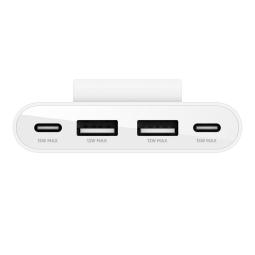 Hub belkin usb tipo c 4 en 1 blanco