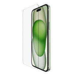 Protector de pantalla belkin ova136zz iphone 15 plus - 14 pro max cristal templado screenforce
