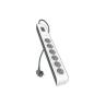Regleta alimentacion belkin bsv603vf2m - v2 de proteccion contra sobretensiones 6 tomas boton apagado
