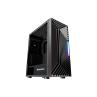 Caja ordenador gaming nfortec nervia atx argb cristal templado negra