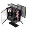 Caja ordenador gaming nfortec ursa e - atx argb cristal templado negra