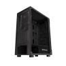 Caja ordenador gaming nfortec azir atx argb cristal templado negra