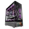 Caja ordenador mars gaming mclcdpro atx pantalla 7.2 pulgadas cristal templado negra