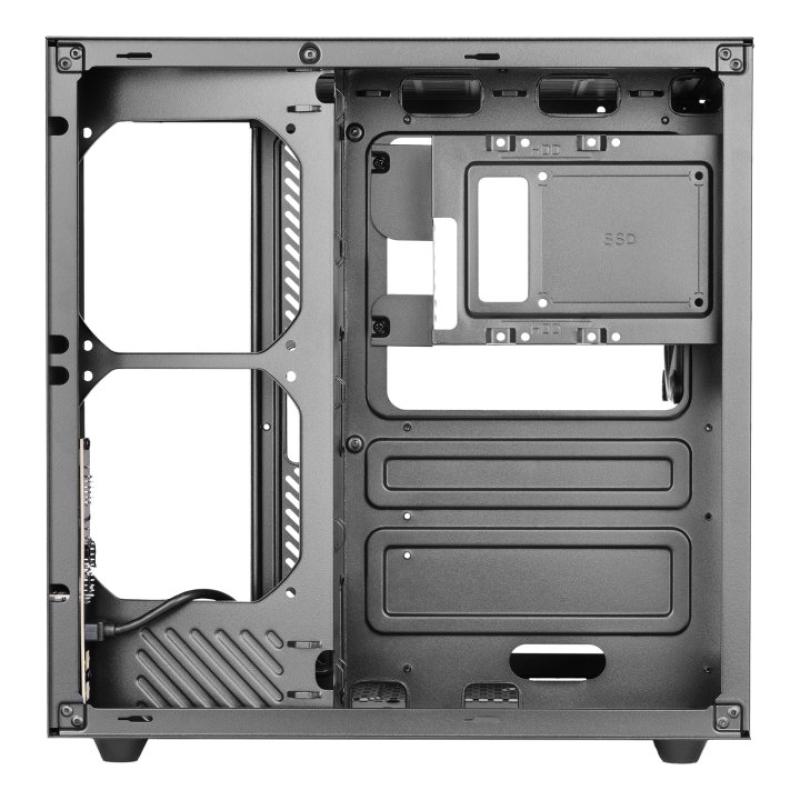 Caja ordenador mars gaming mcv - one atx frgb cristal templado negro