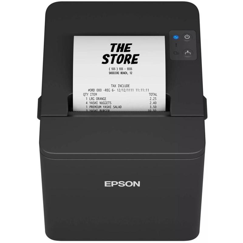 Impresora ticket termica epson tm - t20 iv red & usb negra