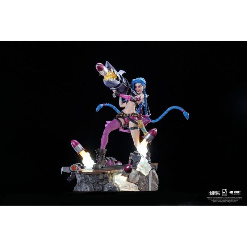 Estatua 1 - 6 league of legends jinx 32 cm