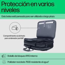 Maletin hp travel plus 15l para portatil 14 pulgadas