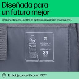 Maletin hp travel plus 15l para portatil 14 pulgadas