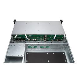 Caja rack unykach 2u 19 pulgadas plata