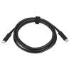 Cable usb tipo c hp macho - macho - negro