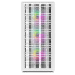 Caja ordenador gaming nox infinity iota atx argb cristal templado blanca