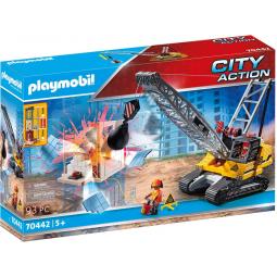 Playmobil excavadora oruga - Imagen 1
