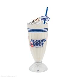 Vaso y pajita para batido cinereplicas stranger things scoops ahoy