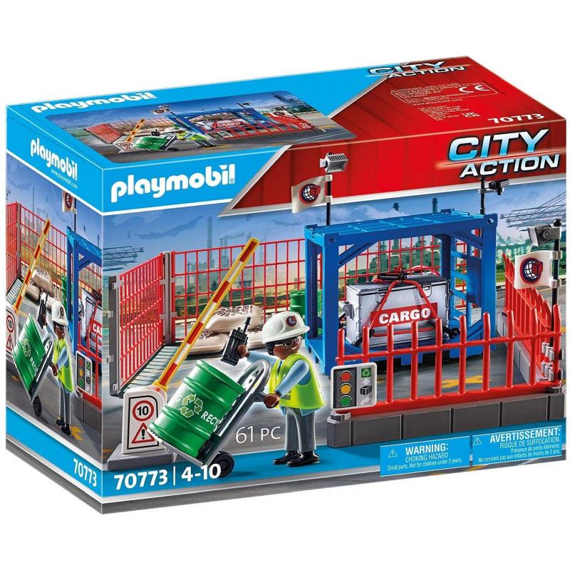 Playmobil deposito de carga - Imagen 1
