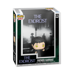 Funko pop vhs cover the exorcist damien karras