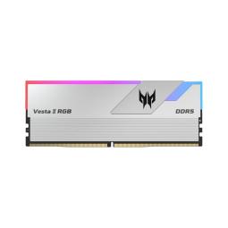 Memoria ram ddr5 32gb 2x16gb acer predator vesta ii - dimm - 6000mt - s cl32 silver