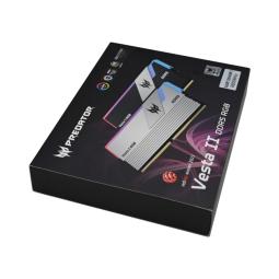 Memoria ram ddr5 32gb 2x16gb acer predator vesta ii - dimm - 6000mt - s cl32 silver