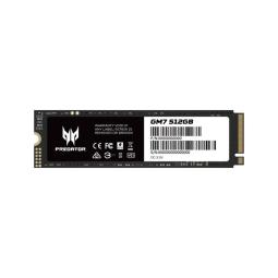 Disco duro interno ssd acer predator gm7 512gb m.2 pcie 4.0