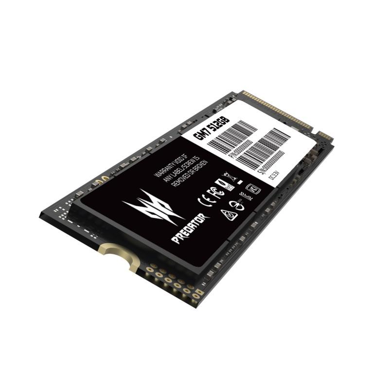 Disco duro interno ssd acer predator gm7 512gb m.2 pcie 4.0