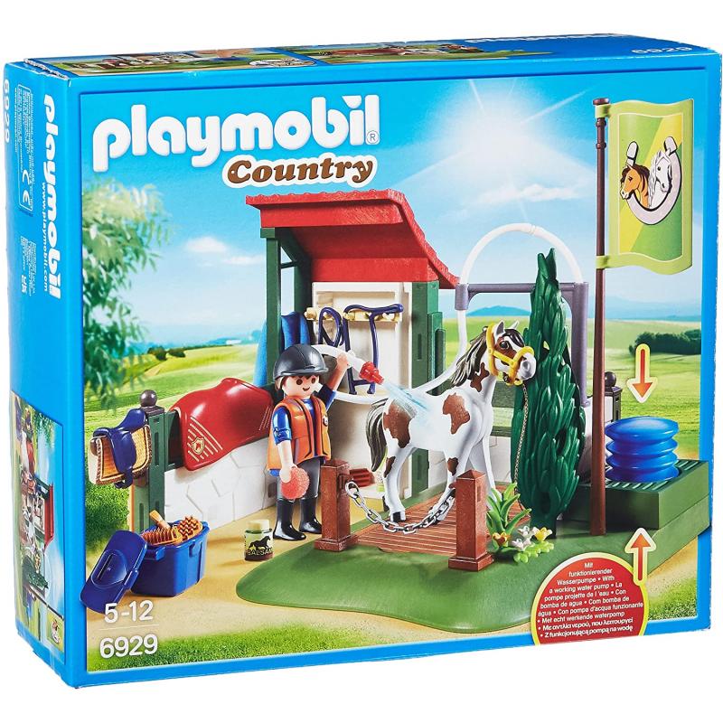 Playmobil set de limpieza para caballos - Imagen 1
