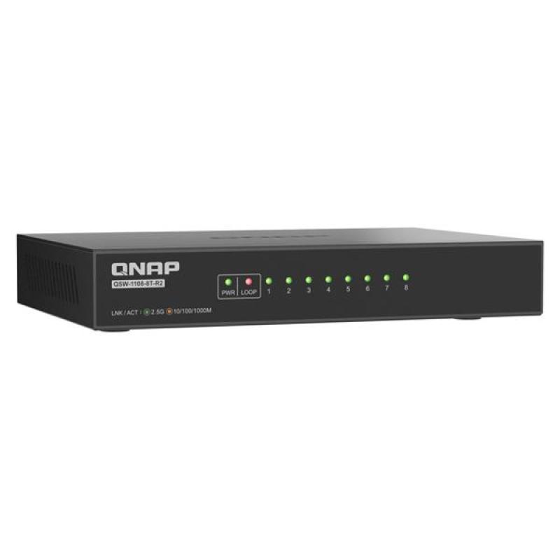 Switch qnap qsw - 1108 - 8t - r2 8 puertos